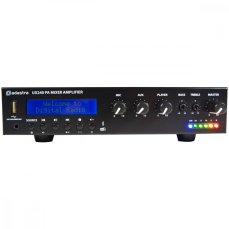 Adastra UX240, 100V mixážní zesilovač, 240W, BT/MP3/ DAB+/FM