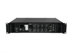 Omnitronic MPZ-180.6P, 100V 6-zónový mixážní zesilovač, 180W, MP3