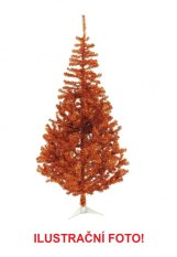 Vánoční strom, oranžový, 180 cm - použito (83500176)