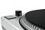 Omnitronic BD-1380 USB, gramofon s řemínkovým pohonem, stříbrný