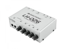 Omnitronic LH-026, mini mixážní pult 3-kanálový stereo Omnitronic LH-026, mini mixážní pult 3-kanálový stereo