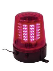 Eurolite LED policejní maják, 108 LED, červený