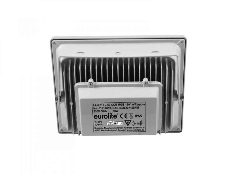 Eurolite LED IP FL-50 COB RGB 120 s dálkovým ovladačem