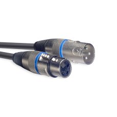 Stagg SMC6 BL, mikrofonní kabel XLR/XLR, 6m, modré kroužky Stagg SMC6 BL, mikrofonní kabel XLR/XLR, 6m, modré kroužky