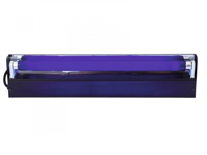 Eurolite UV slim set kovový 45cm, UV trubice 15W