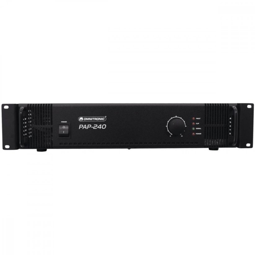 Omnitronic PAP-240, 100V zesilovač, 240W