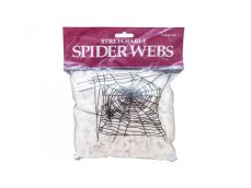 Halloween pavučina, 50 g, UV aktivní bílá Halloween pavučina, 50 g, UV aktivní bílá