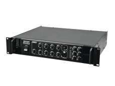 Omnitronic MPVZ-250.6, 100V 6-zónový mixážní zesilovač, 250W