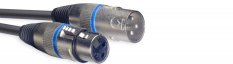 Stagg SMC6 BL, mikrofonní kabel XLR/XLR, 6m, modré kroužky Stagg SMC6 BL, mikrofonní kabel XLR/XLR, 6m, modré kroužky
