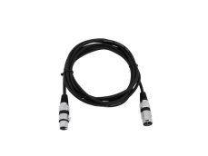 OMNITRONIC XLR Kabel 3-pin 3m bk OMNITRONIC XLR Kabel 3-pin 3m bk