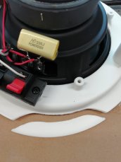 Power Dynamics CSPT6, 100V/8ohm podhledový 6,5" reproduktor, 100W - poškozeno (SK952535)