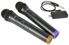 QTX U-MIC Sada bezdrátových mikrofonů, 863.2 + 864.8 MHz