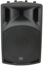QTX QX15PA, mobilní 15" zvukový systém MP3/BT/FM/2x VHF, 250W
