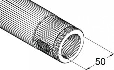 Alutruss Singlelock SP-500 Quick-lock, rovný díl