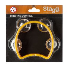 Stagg TAB-MINI/YW, mini tamburína žlutá
