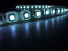 LED páska SMD5050, studená bílá, 12V, 1m, IP68, 60 LED/m