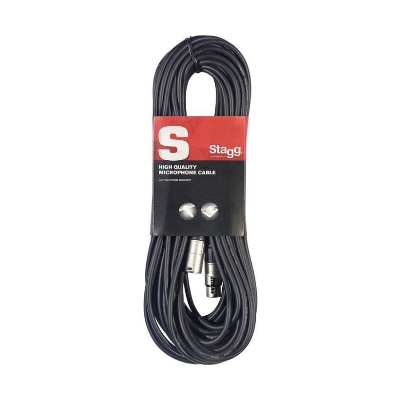 Stagg SMC15, mikrofonní kabel XLR/XLR, 15m