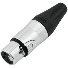 Neutrik XLR NC-3FXX, zásuvka 3-pólová Neutrik XLR NC-3FXX, zásuvka 3-pólová