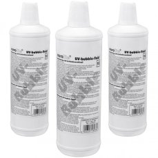 Eurolite UV náplň do bublifuku 3x 1L, 3 různé barvy bublin