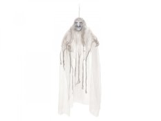 Halloween čarodějnice bílá, 170cm