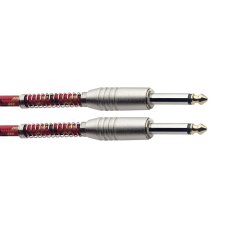 Stagg SGC6VT RD, nástrojový kabel Jack/Jack, 6 m, červený Stagg SGC6VT RD, nástrojový kabel Jack/Jack, 6 m, červený