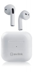 AV:link Ear Shots SE, bluetooth sluchátka s nabíjecím pouzdrem