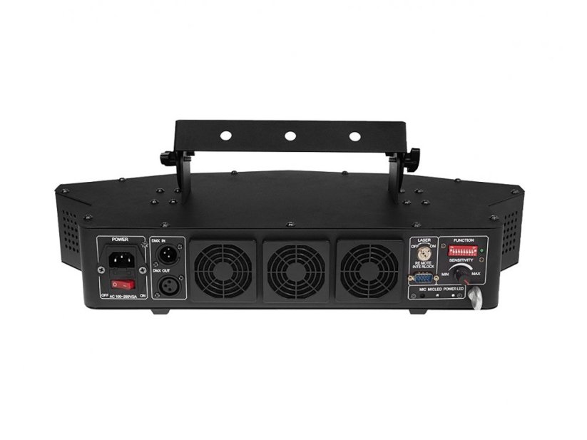 Laserworld EL-900RGB, laserový efekt 4v1, 900 mW, DMX