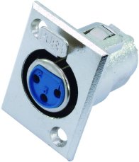 Neutrik montážní patice XLR NC3-FDL-1