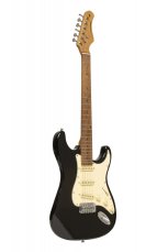 Stagg SES-55 BLK, elektrická kytara, černá Stagg SES-55 BLK, elektrická kytara, černá