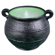 Halloween čarodějnický kotel s mlhou