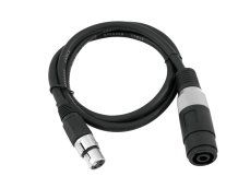 OMNITRONIC Adaptační kabel Reproduktor(F)/XLR(F) 1m bk OMNITRONIC Adaptační kabel Reproduktor(F)/XLR(F) 1m bk
