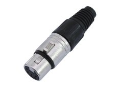 Neutrik XLR NC-5FX, zásuvka 5 pólová Neutrik XLR NC-5FX, zásuvka 5 pólová