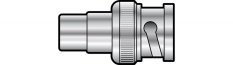 AV:link adaptér RCA samice - BNC samec