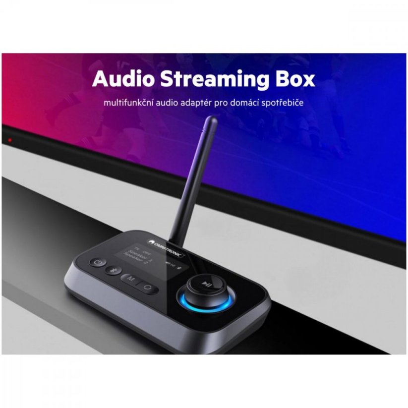 Omnitronic BDT-5.0, Bluetooth přijímač/vysílač/bypass