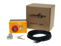 Laserworld tlačítko nouzového zastavení