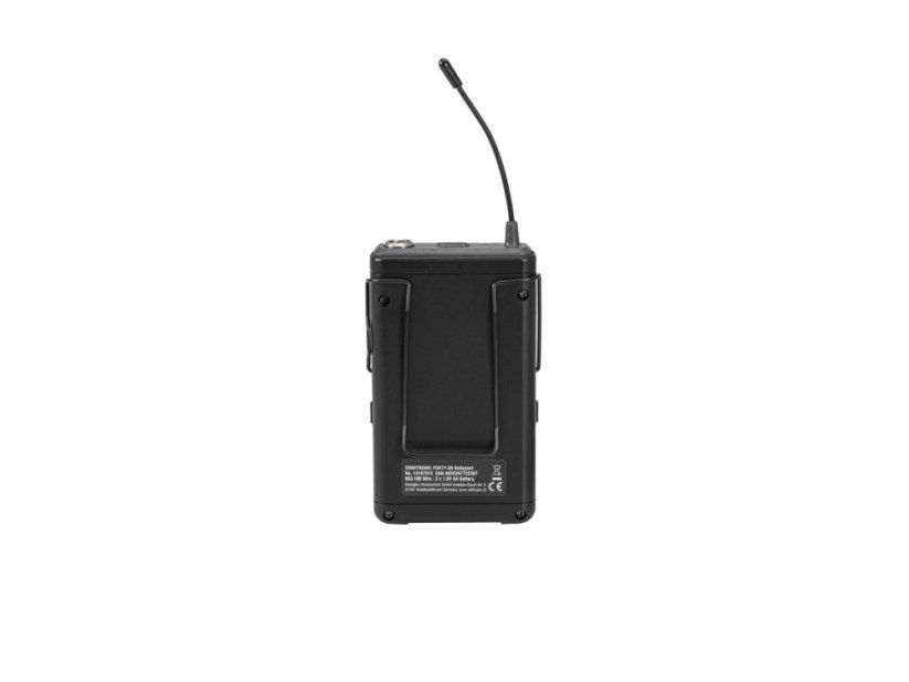 OMNITRONIC PORTY-8A Bodypack + klopový mikrofon 863.1 MHz