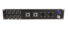 Přední panel 19" pro 8x D-Type/4xNL8/T, 2HE