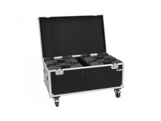 Roadinger Transportní Case pro 4x LED Eurolite LED TMH-X7,  otočná hlavice