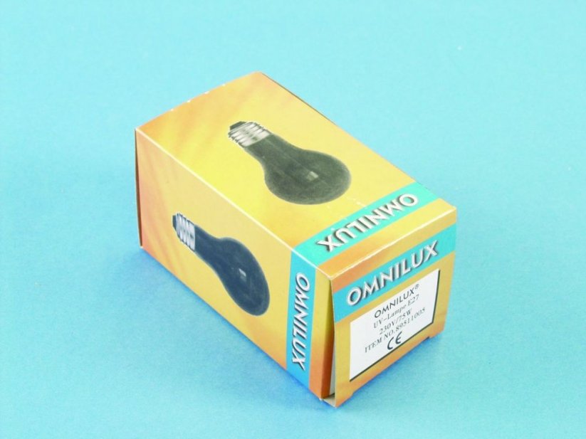 Omnilux UV A19 žárovka 75W E-27
