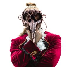 Steampunk maska morového doktora Steampunk maska morového doktora