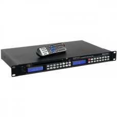 Omnitronic DMP-103RDS, multimediální přehrávač CD/MP3/FM Omnitronic DMP-103RDS, multimediální přehrávač CD/MP3/FM