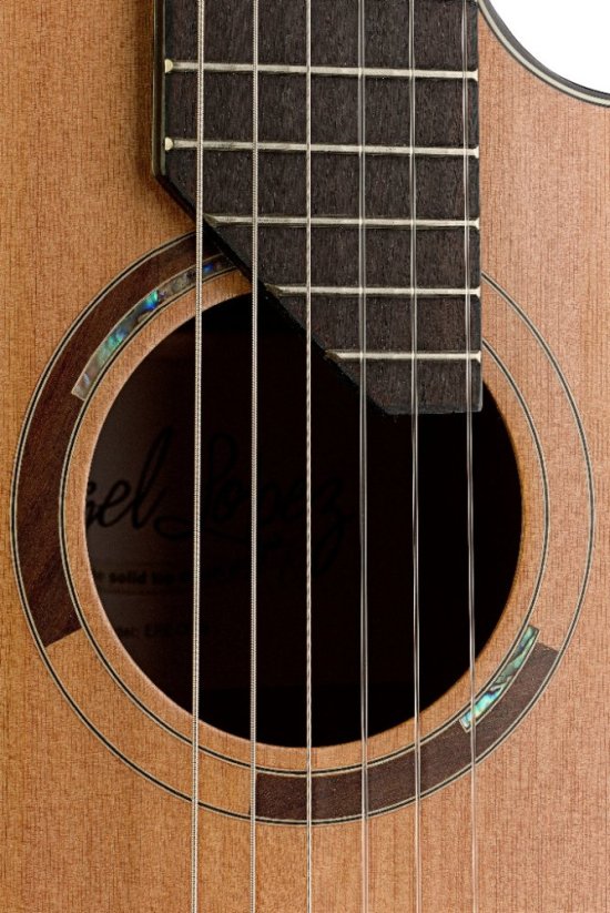 Angel Lopez ERE HYB-CFI S, klasická kytara s elektronikou - poškozeno (25021449)
