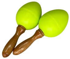 Stagg EGG-MA S/GR, pár vajíček, krátká rukojeť, zelené