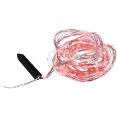 Eurolite 360 LED Cascade, světelný řetěz, teplá červená, 3 m