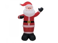 Nafukovací postava Santy Clause, 3 m