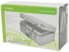 Citronic CDA-60 Hliníkový přepravní kufr na CD Citronic CDA-60 Hliníkový přepravní kufr na CD