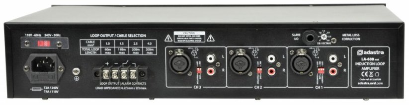 Adastra LA-600 mkII indukční loop zesilovač
