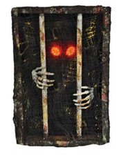 Halloween kostra v kleci, 45 cm Halloween kostra v kleci, 45 cm
