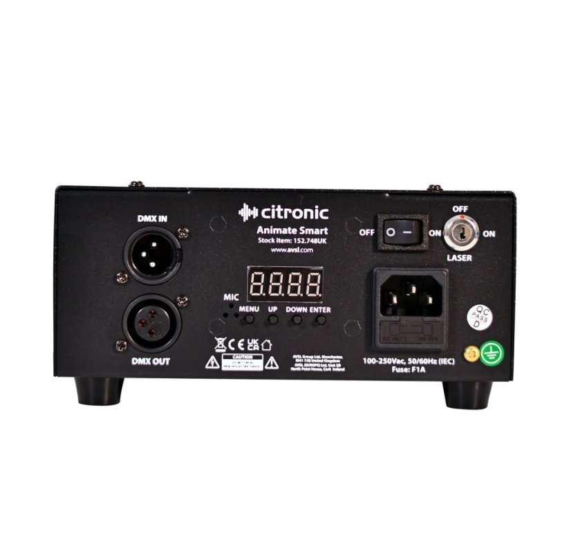 Citronic Animate Smart, RGB animační laser