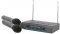 QTX VHF-2, bezdrátový mikrofon, 2 kanálový, 173,8 + 174,8 MHz